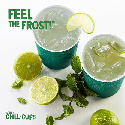 Steel Chill Cups 16 oz. Durable & Reusable Party Cups, 100% recyclable - Image 7
