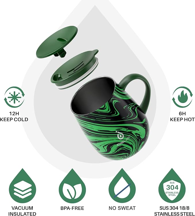 Ideus 16 oz Insulated Coffee Mug - Image 2