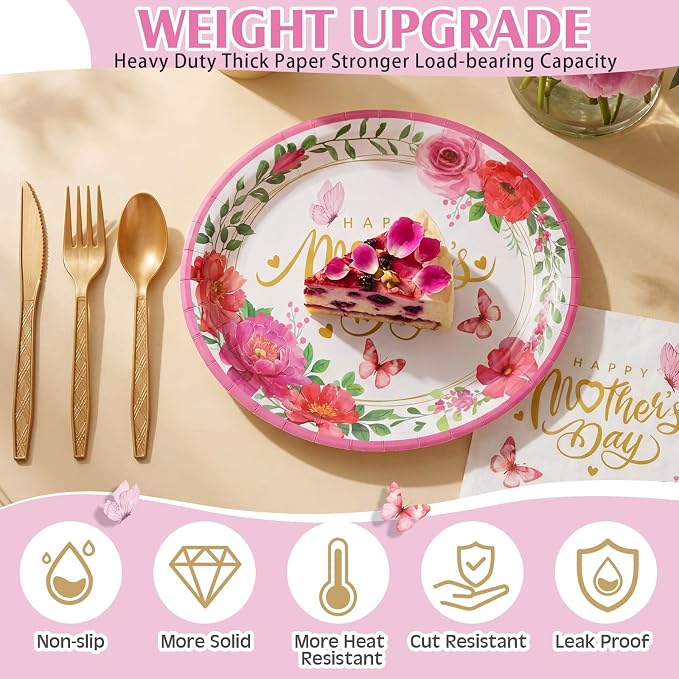 350 Pcs Happy Mother's Day Party Decorations - Image 3