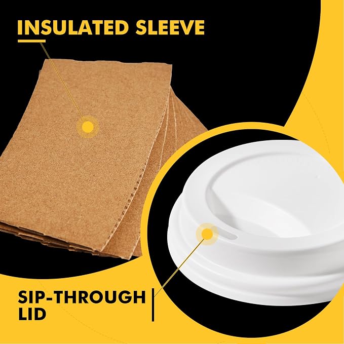 RACETOP 16 oz Paper Coffee Cups - Image 4