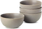 Cereal Bowls Set of 4, 24 oz Ceramic Bowls by Tikooere