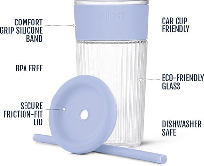 Ello Ava 18oz Glass Tumbler - Image 3