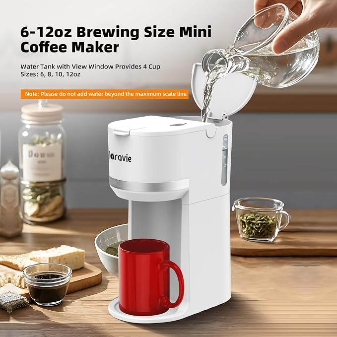 Horavie Mini Single Serve Coffee Maker - Image 6