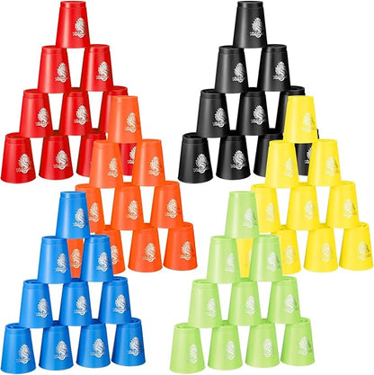 Libima 72 Pcs Sports Stacking Cups Set Stack Cup Party Game Speed Training Game by Libima
