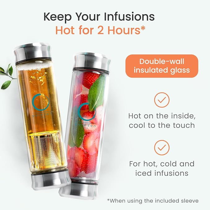 Pure Zen Tea Infuser Bottle - Image 4