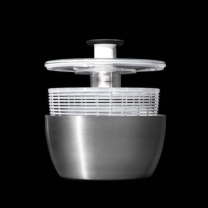 OXO Steel Salad Spinner - Image 11