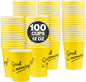 Disposable Coffee Cups, To Go Paper Hot Cups, Good Morning Design by SMYGOODS