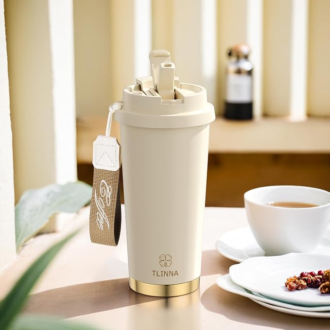 Travel Mug, Coffe mug, Coffe cup, Ceramic coating Lined, 316 Stainless Steel - Image 6