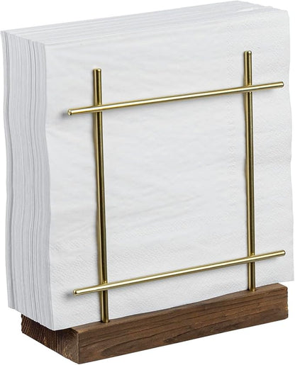 MyGift Brass Tone Wire Metal Napkin Holder by MyGiftHome