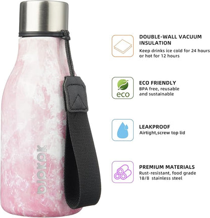 BJPKPK 12oz Insulated Water Bottle, Stainless Steel Bottle - Image 2