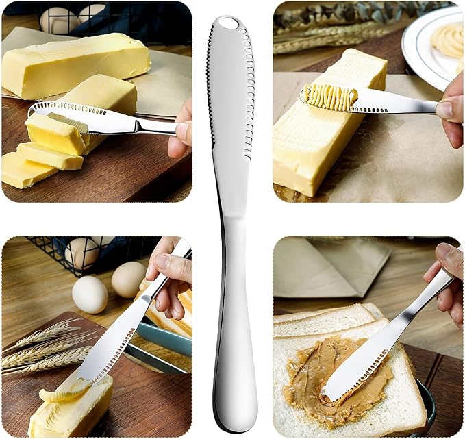 2-Pack Stainless Steel Butter Knives - Image 7