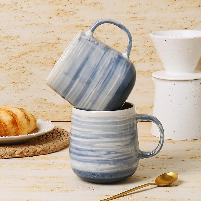 Coffee Mugs, 12oz Modern Cups - Image 5
