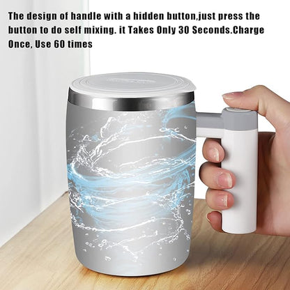 Self Stirring Mug, Rechargeable Auto Magnetic Coffee Mug - Image 3