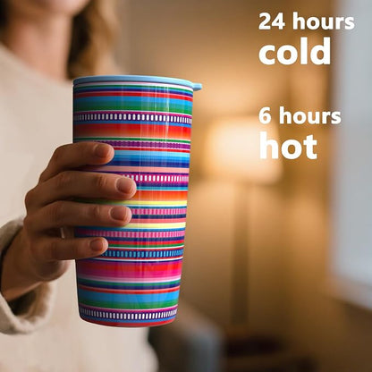 TILUCK 20 oz Insulated Coffee Tumbler - Image 3
