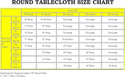 Efavormart 120" Black Velvet Flocking Damask Tafetta Round Tablecloth - Image 5