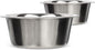 Neater Pet Brands 3.5 Cup (28 oz.) Stainless Steel Dog Bowls, Set of 2 Neater Feeder Replacement Bowls (Medium Deluxe Model), Dog Food Bowl & Water Bowl, Dishwasher Safe Metal Dish for Medium Dogs