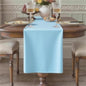 Baby Blue Table Runner, Waterproof Washable Runners 90 Inches Long | Reusable by KAIPHO