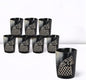 Handicrafts Home Viking Horn Shot Glasses Set of 8, Handmade Natural Ox Horn by HandicraftsHome