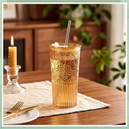 16 Set 20oz Vintage Plastic Tumbler - Image 4