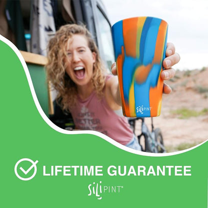 Silipint 16oz Silicone Pint Glass – Pack of 2 Unbreakable BPA-Free Reusable - Image 5