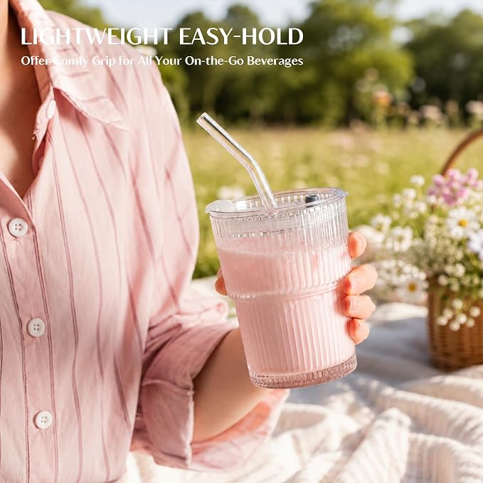 INSETLAN 13oz Glass Tumbler - Image 9