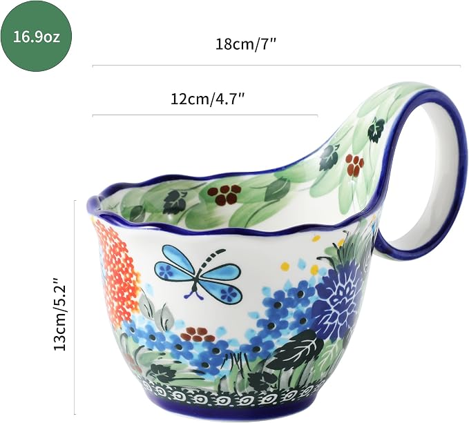 ALMA Microwave Safe Soup Bowl, 16oz Soup Bowl - Image 3