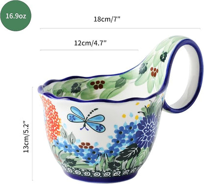 ALMA Microwave Safe Soup Bowl, 16oz Soup Bowl - Image 3