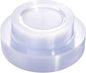 FLOWERCAT 60PCS Clear Plastic Plates by FLOWERCAT