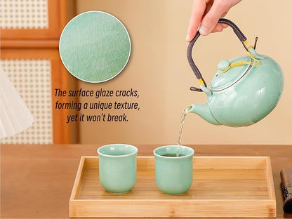 Japanese Tea Set for Adults, Japanese Gongfu Tea Set - Image 5
