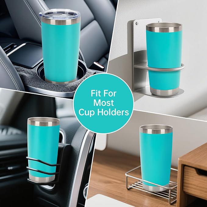 IEOVIEE 32 Pack 20oz Stainless Steel Insulated Bulk Tumblers - Image 9