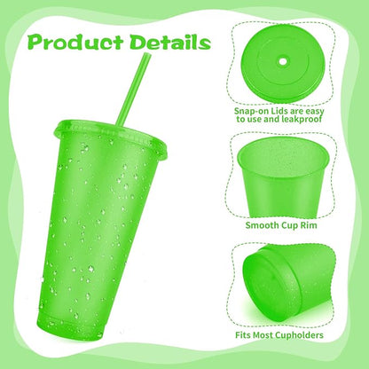 Hxezoc 16-Piece Reusable Cups - Image 5
