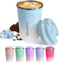 SPLMIFA Travel Coffee Mugs Leak-Proof, Reusable Coffee Cups by SPLMIFA