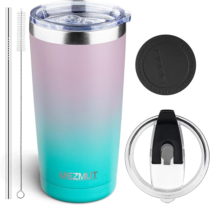 MEZMUT 20oz Insulated Tumbler Travel Coffee Mug by MEZMUT