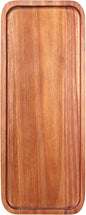 Wooden Serving Platters Long Charcuterie Boards Acacia Wood Decorative Trays for Home Decor Cheese Board Snack Appetizer Plates Kitchen Dinner Tray for Food Dish Rectangle Cake Dessert Platter