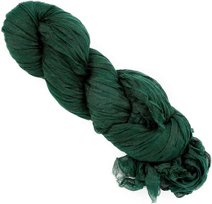 Efavormart 20ft Hunter Emerald Green Gauze Cheesecloth Wedding Arch Drapery - Image 7