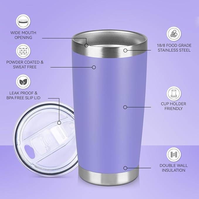20 oz Tumbler Stainless Steel Tumblers Bulk - Image 2