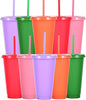 Suertestarry Tumbler with Straw and Lid, Water Bottle Iced Coffee Travel Mug Cup by Suertestarry