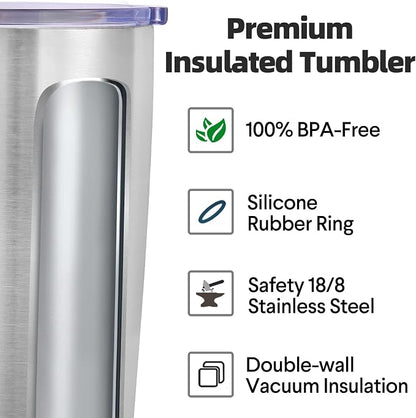 Volhoply 20oz Stainless Steel Tumbler - Image 3