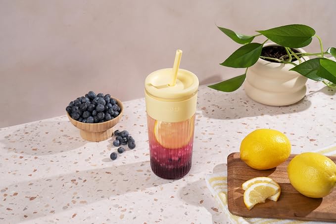 Ello Ava 18oz Glass Tumbler - Image 2