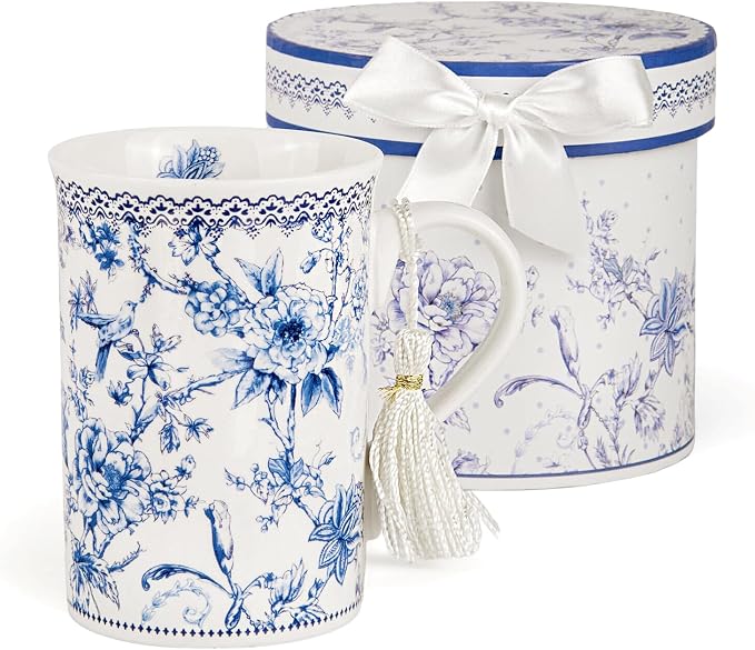STP GOODS Porcelain Tea/Coffee Cup in Gift Box Fine Porcelain Coffee Cup Tea - Image 7