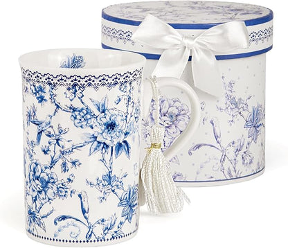 STP GOODS Porcelain Tea/Coffee Cup in Gift Box Fine Porcelain Coffee Cup Tea - Image 7