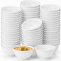 Tioncy 100 Pcs Bowls Set Unbreakable Dessert Soup Salad Bowls by Tioncy