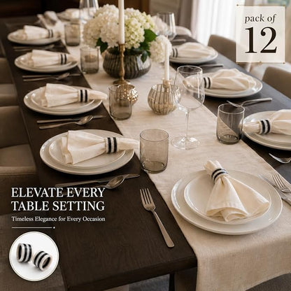 Epoxy Resin Napkin Rings, rust-resistant, lightweight, everyday dining - Image 7