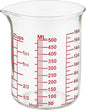 Ackers BORO3.3 High Borosilicate Glass Measuring Cup, Handleless Beaker by AckersBORO33