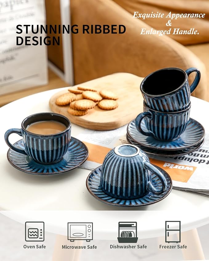 Hasense 4 Oz Espresso Cups - Image 5