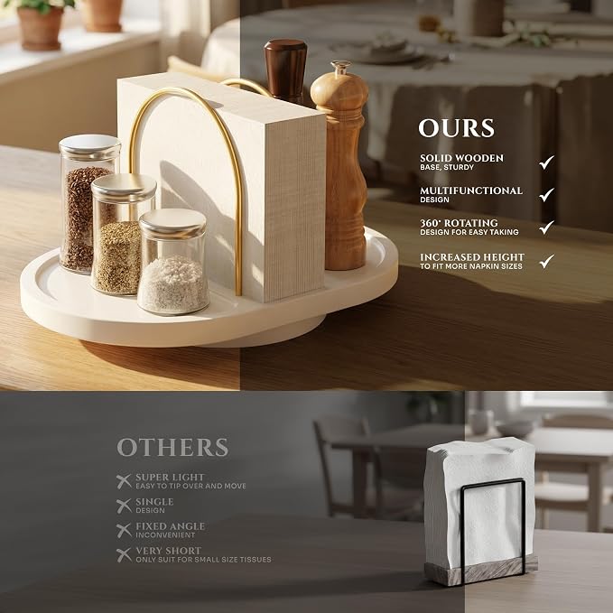 Rotating Napkin Holder for Table - Image 6