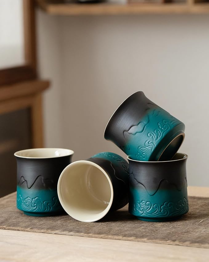 ZENS Japanese Tea Cups Set of 4 - Image 8