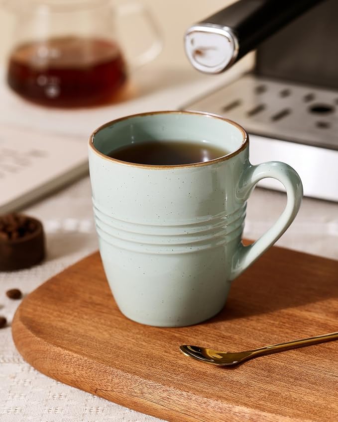 famiware Jupiter Coffee Mugs Set of 6, 13oz Coffee Mug, Microwave and - Image 2