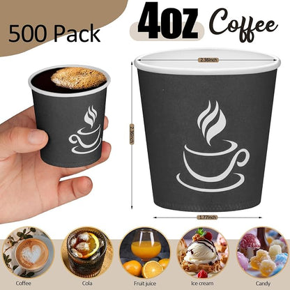 GGOLDMER 4 oz Paper Coffee Cups - Image 2