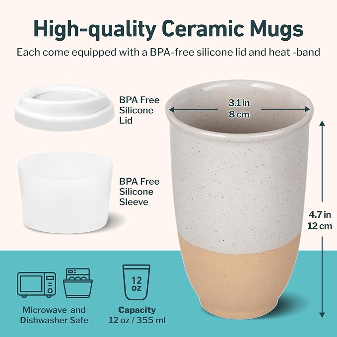 NOVA CERAMICS Travel Mugs - Image 3